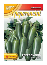 SEMENTI DI PEPERONCINO PICCANTE JALAPENO orto giardino semi seeds características