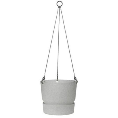 Elho Vaso Greenville Hanging Basket 24Cm Living Concrete