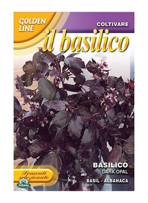 Bustina Con Semi Di Basilico Dark Opal