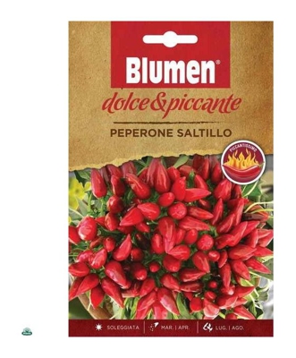 SEMENTI DI PEPERONE PEPERONCINO PICCANTISSIMO SALTILLO blumen semi seeds