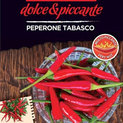 Semi Peperone Tabasco Blumen