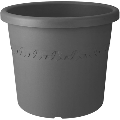 Vaso Algarve Cilindro 35Cm Anthracite Elho