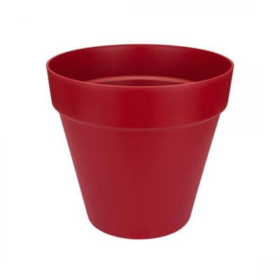 Vaso Loft Urban Round 25 Cranberry Red Elho