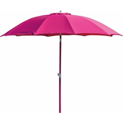 Ombrellone In Alluminio D.270Cm Fragola Arredo Giardino en oferta