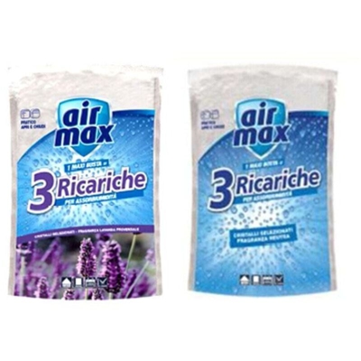 Air Max Sali Ricarica Lavanda 1350Gr Cristalli Maxi Busta Assorbiumidita' (M)