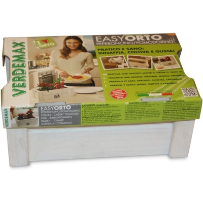 Kit Coltivazione Easyorto di Basilico e Prezzemolo - Verdemax