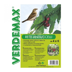 Rete Telo Anti uccelli per il giardino 4x6m Verdemax en oferta