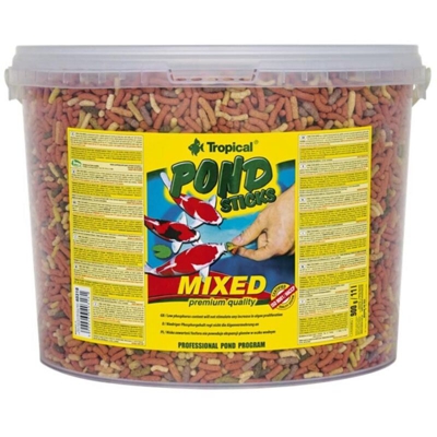 Tropical Pond Sticks Mixed Secchiello 5 Litri/450gr - stick galleggianti per pesci da laghetto