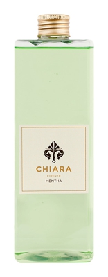 Chiara Firenze Ricarica Diffusore Con Bastoncini 500Ml Fragranza Mentha