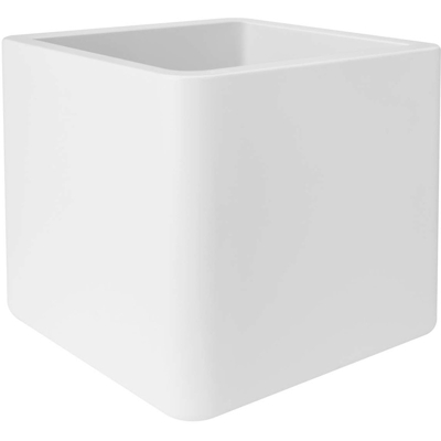 Vaso Pure Soft Brick Wheels 40 White Elho