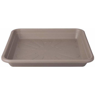 Elho Sottovaso Universal Saucer Square 25Cm Taupe