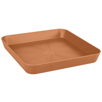 Sottovaso Loft Urban Saucer Square 22 Cm Terra Elho