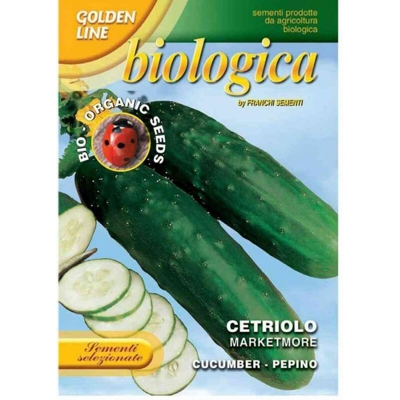 Semi Cetriolo Marketmore Bio Franchi Sementi