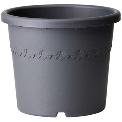 Vaso Algarve Cilindro Wheels 48Cm Anthracite Elho características