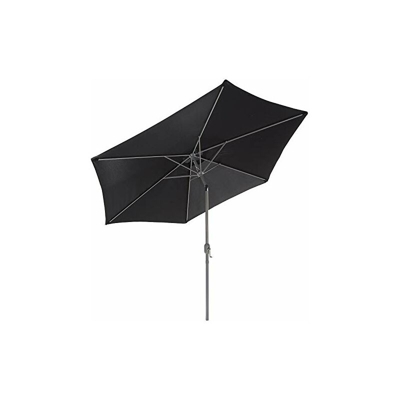 Gartenfreude 4900-1200-102 - Ombrellone Parasole, Colore: Antracite