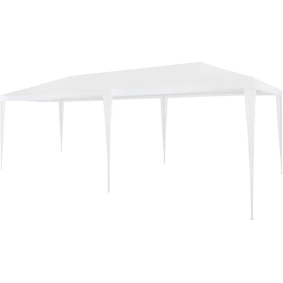 vidaXL Tendone per Feste in PE 3x6 m Bianco - Bianco