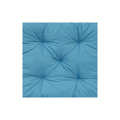 Chicreat Cuscino da panchina, turchese, 120 x 50 x 8 cm