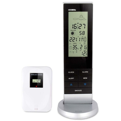 Alecto WS-1150 Stazione meteorologica, Argento