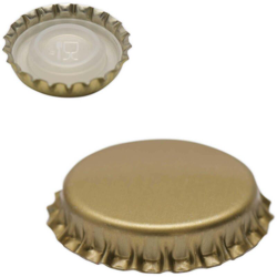 Tappi corona con bidoul colore oro precio