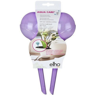 Elho Irrigatore Aqua Care Eggplant Lilla Per Vasi Diametro Da 14 A 50 Cm
