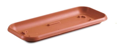 Stefanplast Sotto Fioriera Venezia Rettangolare 80Cm Per Piante E Fiori