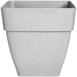 Vaso Vibia Campana Square 30Cm Living Concrete Elho características