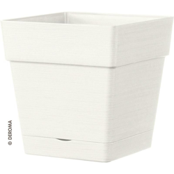 Vaso Quadrato Save R 17Cm Bianco Deroma características