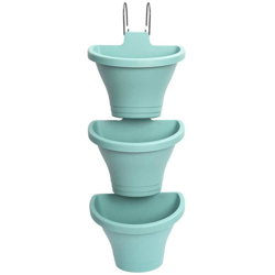 Vaso Corsica Verticale Forest 24Cm Set/3 Mint Elho características