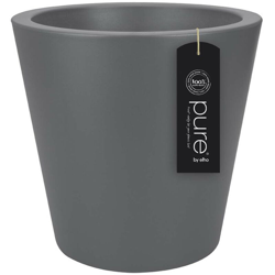 Vaso Pure Straight Round 35 Anthracite Elho precio