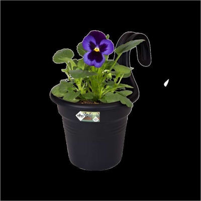 Fioriera Green Basics Easy Hanger Small Living Black Elho