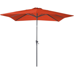 Ombrellone 2,5X2,5 Mt Paprika Struttura In Alluminio Arredo Giardino en oferta