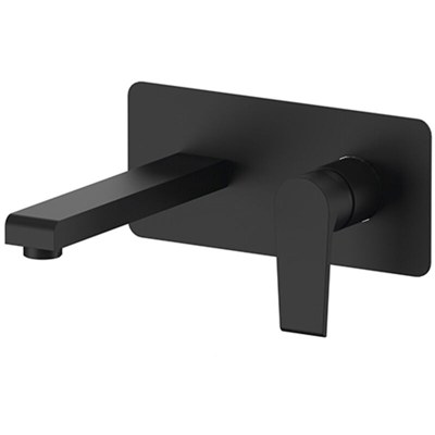 MISCELATORE MONOCOMANDO LAVABO AD INCASSO ARTIC Nero Opaco