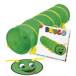 Gioco Tunnel Giocattolo Per Bambini Bruco Pop-Up Per Esterno E Interno 48x180cm características