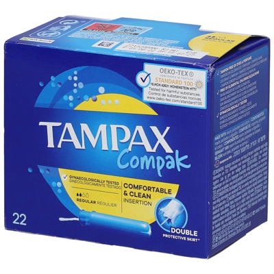 TAMPAX Compak Regular