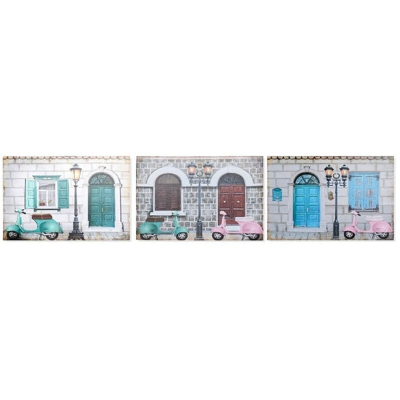 Quadro DKD Home Decor (3 pcs) (60 x 2.5 x 40 cm)