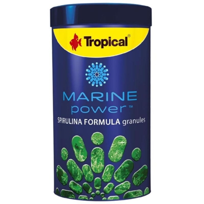 Tropical Marine Power Spirulina Formula Granules 250ml - Mangime Granulare per Pesci Marini