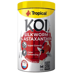 Tropical Pond koi Growth & Colour Pellet Size M 1000ml/350gr - Mangime super premium specifico per la crescita e la colorazione, granulometria medio en oferta