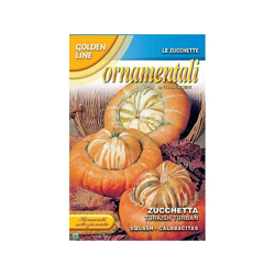 SEMENTI DI ZUCCHETTA ZUCCA TURKISH TURBAN orto giardino semi en oferta