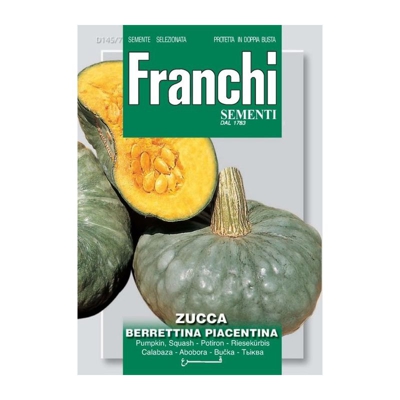 Bustina Semi Di Zucca Berrettina Piacentina Orto Giardino Semi