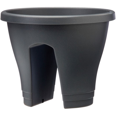 Vaso Corsica Flower Bridge 30Cm Anthracite Elho