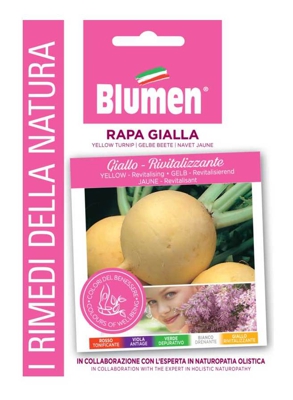 Semi Rapa Gialla Enjoy Vegan Blumen