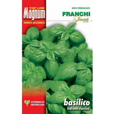 Semi Basilico Italiano Classico Busta Magnum Franchi