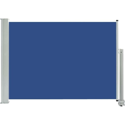 vidaXL Tenda Laterale Retrattile per Patio 80x300 cm Blu - Blu