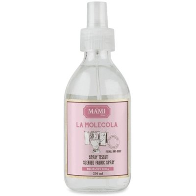 Mami Milano Spray Per Tessuti Antiodore La Molecola Diamante Rosa 250Ml