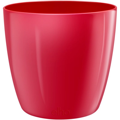 Vaso Brussels Diamond Round 22Cm Lovely Red Elho