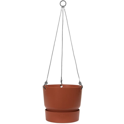 Elho Vaso Greenville Hanging Basket 24Cm Marrone