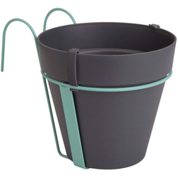 Vaso Loft Urban Balcony Potholder Anthracite Elho en oferta