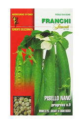 Semi Pisello Nano Progress 9 Gr.500 Franchi Sementi características