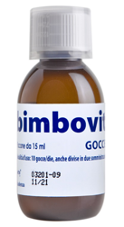 BIMBOVIT GOCCE 15 ML características