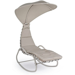 Sedia A Dondolo Sospesa Chaise-Longue Avorio Baffin Amaca Esterno Giardino precio